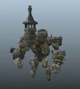 Ancien modèle 3D du Titan du fort