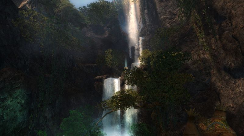 Fichier:Panorama de la cascade de Gotala.jpg