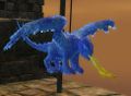 Une Piñata du Dragon bleue.